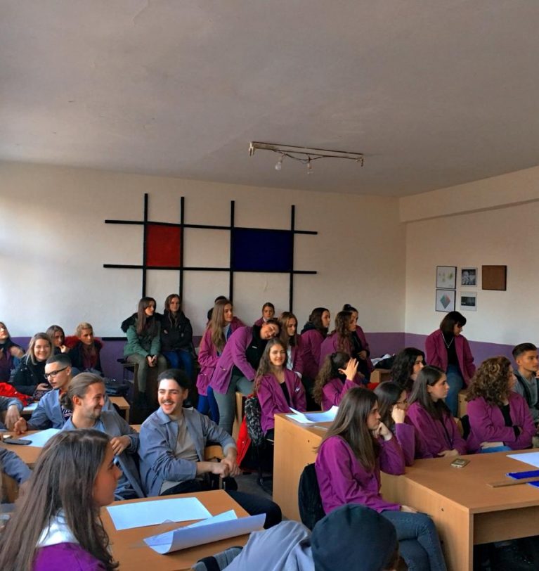 Awareness raising events with Art high school youngsters interested in eco tourism